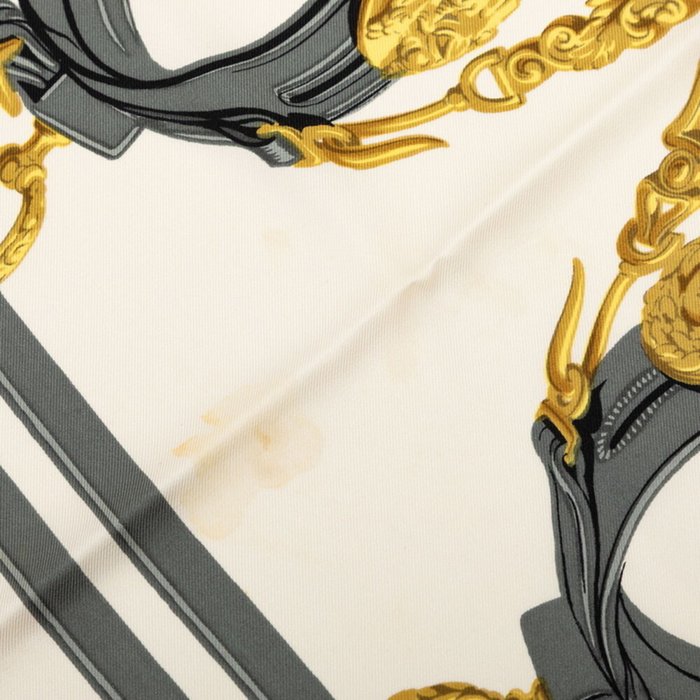 Hermes Carre 90 Brides de Gala Ceremonial Bridle Scarf/Muffler, Large Size, P... - Picture 6 of 8